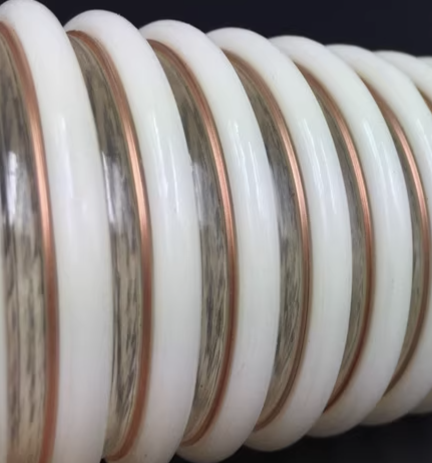 Bangtuo PU Steel Wire Spiral Hose, Abrasion Resistant PU Steel Wire Duct Hose, High Temperature Resistant PU Steel Wire Reinforced Hose