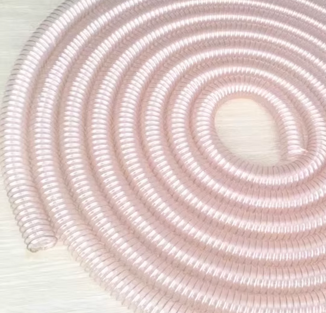 Bangtuo PU Steel Wire Spiral Hose, Abrasion Resistant PU Steel Wire Duct Hose, High Temperature Resistant PU Steel Wire Reinforced Hose