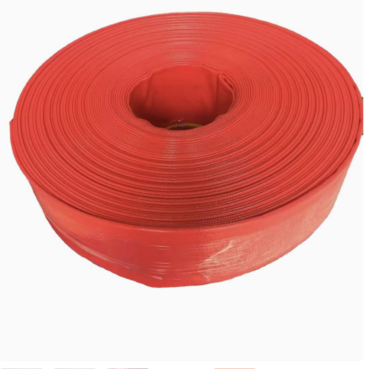PVC Layflat Water Hose, High Flow PVC Water Delivery Hose, Lightweight Collapsible PVC Water Hose for Agriculture & Construction