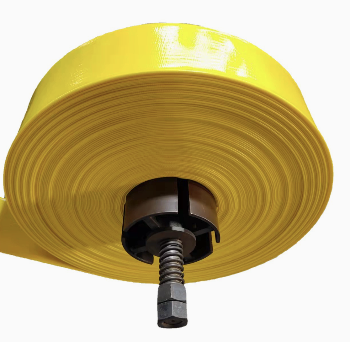 PVC Layflat Water Hose, High Flow PVC Water Delivery Hose, Lightweight Collapsible PVC Water Hose for Agriculture & Construction
